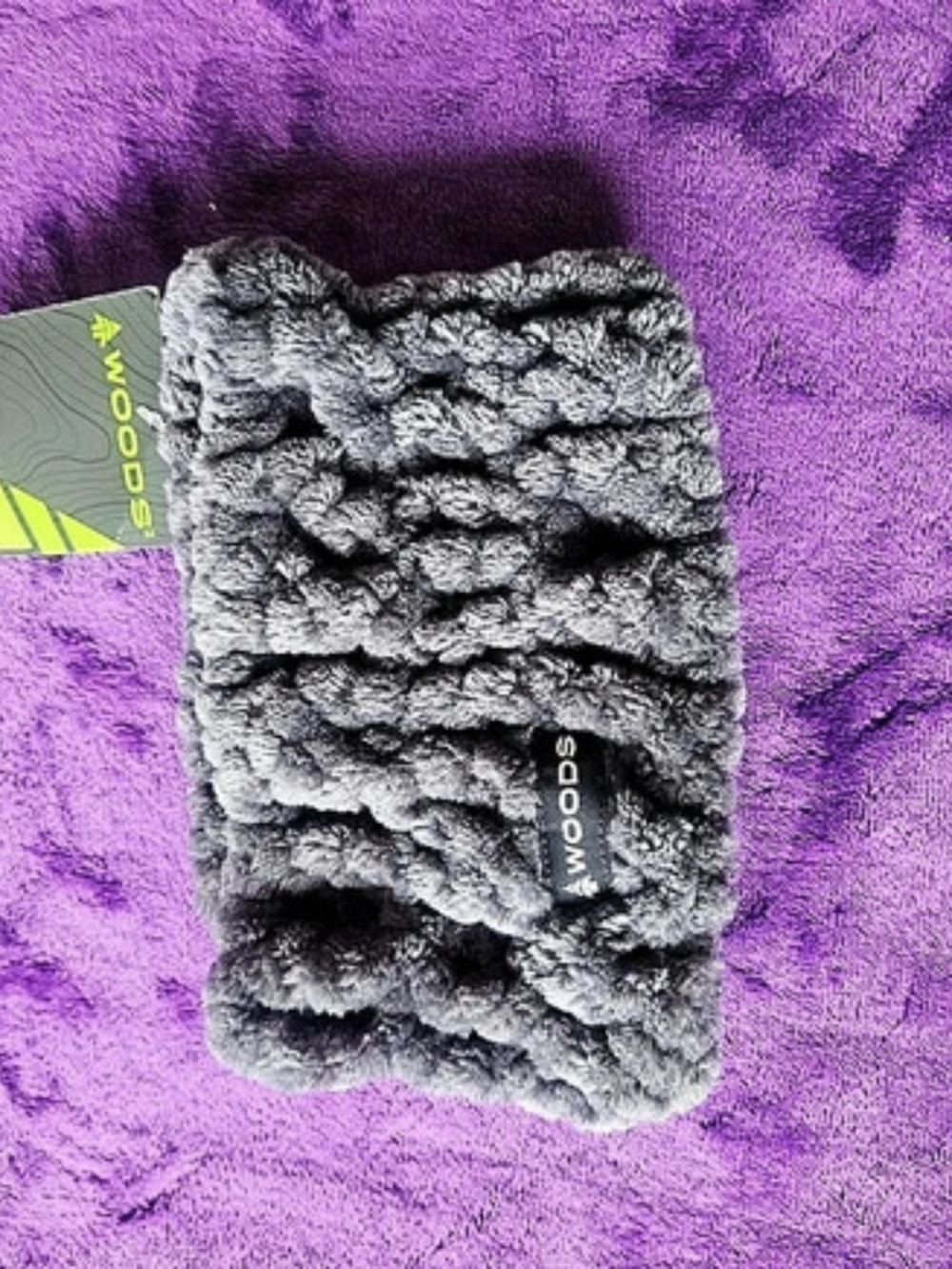 WOODS Gray Knit Hat NWT